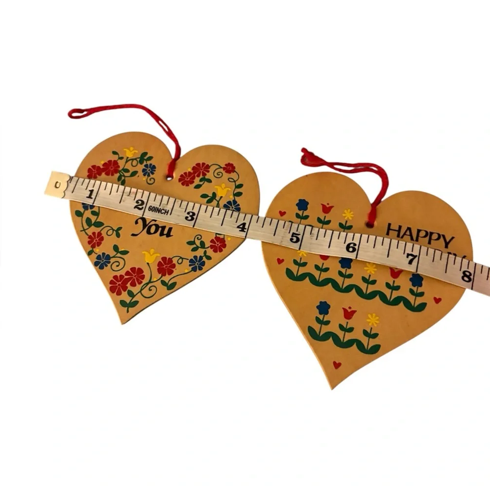 Wooden Heart Shaped Gift Tags